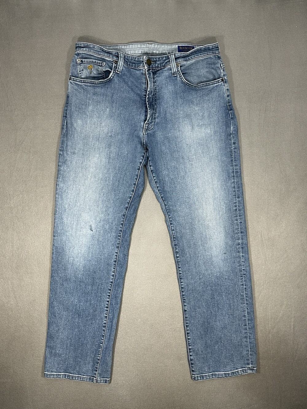 Ben Silver Charleston Blues Waterman Men’s 38x32 USA Straight Jeans